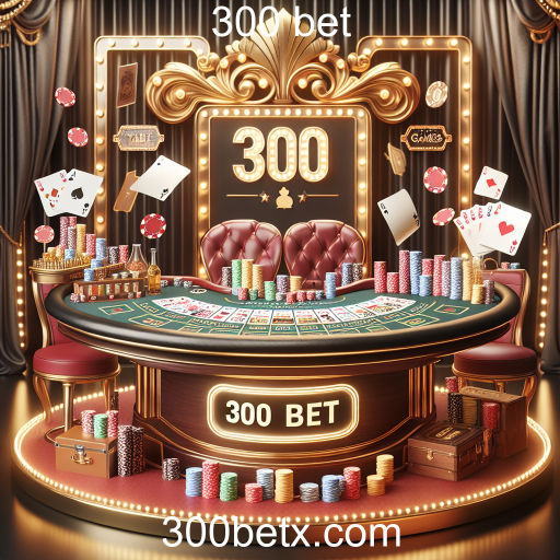 Atração dos Jogos de Mesa na Plataforma '300 bet'